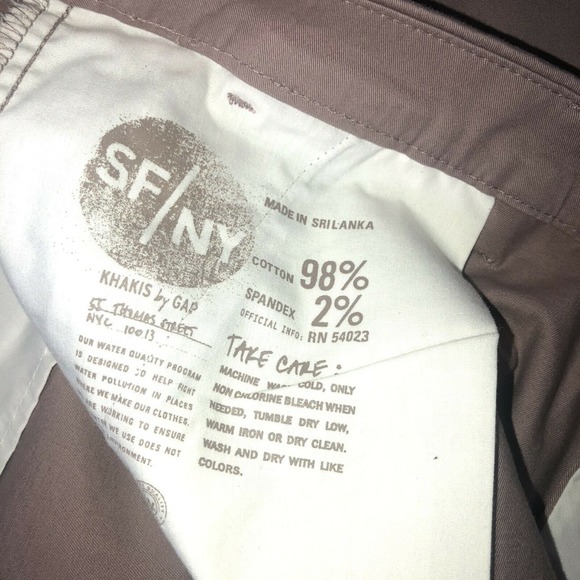 GAP The Perfect Khaki Pants Stretch Size 16XL pink - Picture 7 of 8